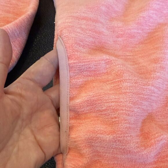 Simply Southern purple Corduroy and Coral Pullover with Quarter Zipper size S - Picture 6 of 10